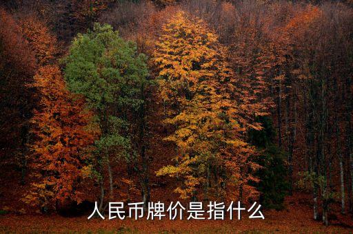 什么是人民幣外匯牌價(jià)，人民幣牌價(jià)是指什么
