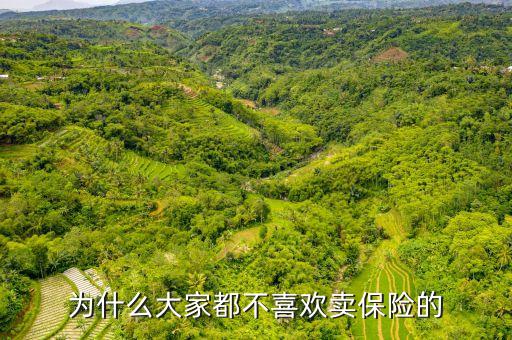 為什么都討厭賣保險(xiǎn)的，我為什么很煩賣保險(xiǎn)的