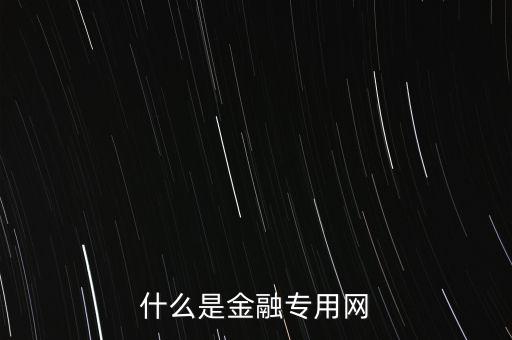 金融專(zhuān)網(wǎng)是什么，什么是專(zhuān)網(wǎng)