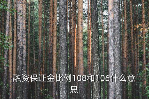 融資保證金比例是什么意思，什么是保證金比例
