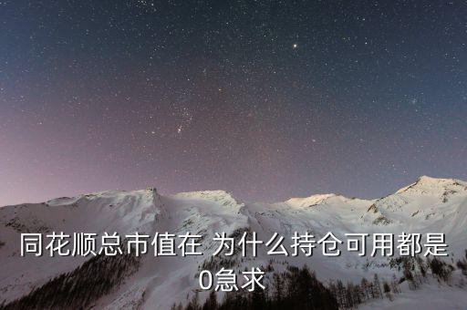 在同花順上買股票為什么可用不足，同花順模擬炒股柜臺可用余額不足是什么意思