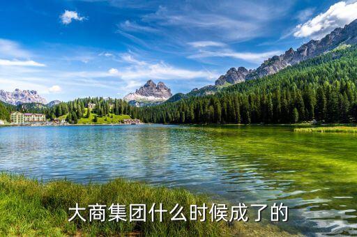 大商集團(tuán)什么時(shí)候上市的，大商股份是大商集團(tuán)嗎