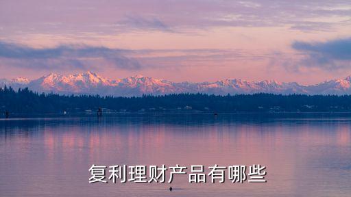  復(fù)利理財(cái)產(chǎn)品有哪些