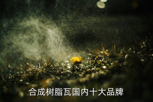 合成樹脂瓦國(guó)內(nèi)十大品牌