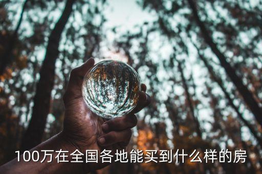 100萬在全國(guó)各地能買到什么樣的房