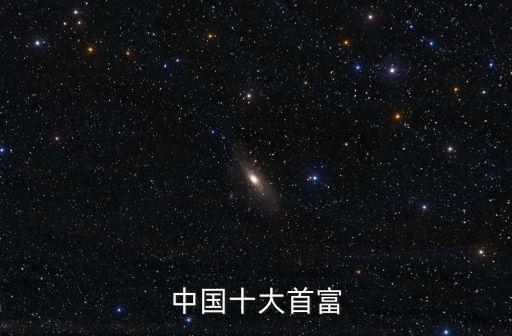 中國(guó)十大首富
