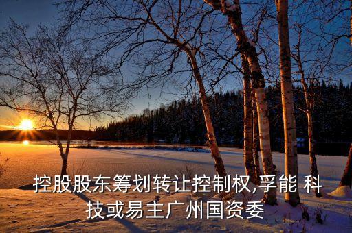  控股股東籌劃轉(zhuǎn)讓控制權(quán),孚能 科技或易主廣州國資委