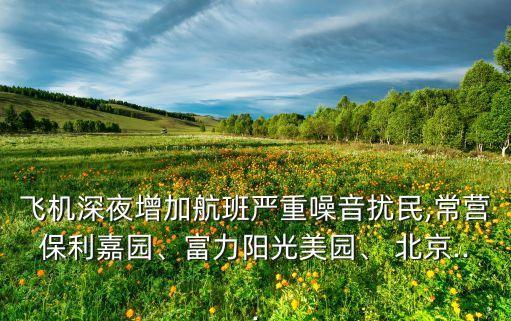 北京第二機(jī)場(chǎng)居民影響