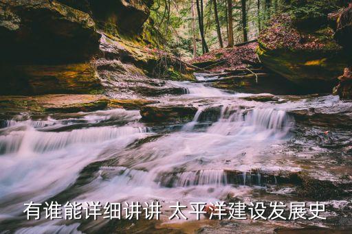 有誰能詳細(xì)講講 太平洋建設(shè)發(fā)展史