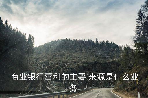 商業(yè)銀行利潤(rùn)來(lái)源