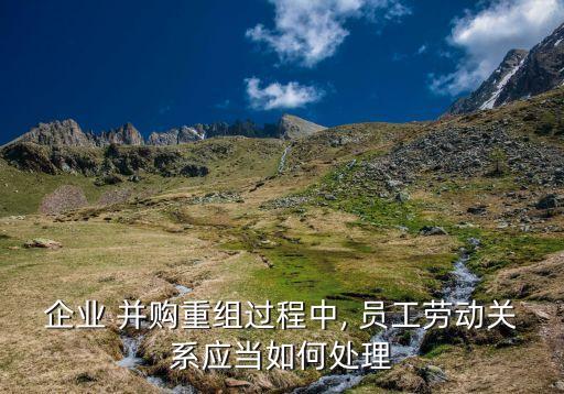 企業(yè) 并購重組過程中, 員工勞動關(guān)系應當如何處理
