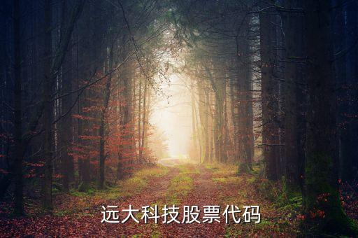  遠大科技股票代碼