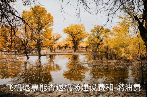 飛機(jī)退票能否退機(jī)場建設(shè)費(fèi)和 燃油費(fèi)
