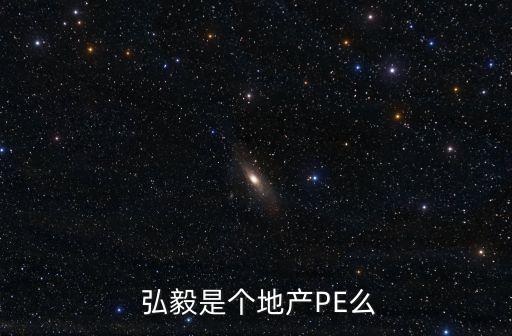  弘毅是個地產(chǎn)PE么