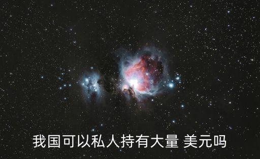 中國人美元投資
