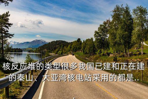 核反應堆的類型很多我國已建和正在建的秦山、大亞灣核電站采用的都是...