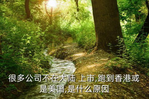 中國企業(yè)境外上市地點,為什么很多互聯(lián)網(wǎng)企業(yè)從境外上市