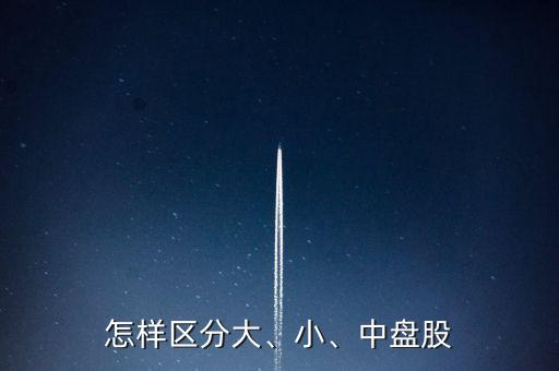 怎樣區(qū)分大、小、中盤股