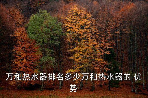 萬(wàn)和熱水器排名多少萬(wàn)和熱水器的 優(yōu)勢(shì)