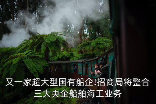 又一家超大型國(guó)有船企!招商局將整合三大央企船舶海工業(yè)務(wù)