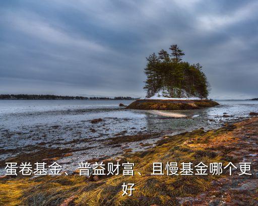 蛋卷基金、普益財(cái)富、且慢基金哪個(gè)更好