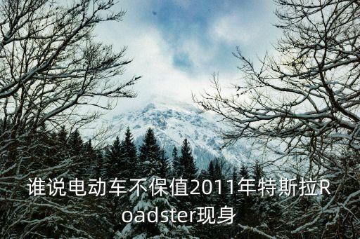 誰說電動(dòng)車不保值2011年特斯拉Roadster現(xiàn)身