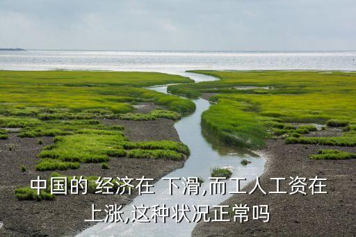 中國(guó)的 經(jīng)濟(jì)在 下滑,而工人工資在上漲,這種狀況正常嗎