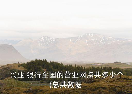  興業(yè) 銀行全國的營業(yè)網(wǎng)點共多少個(總共數(shù)據(jù)