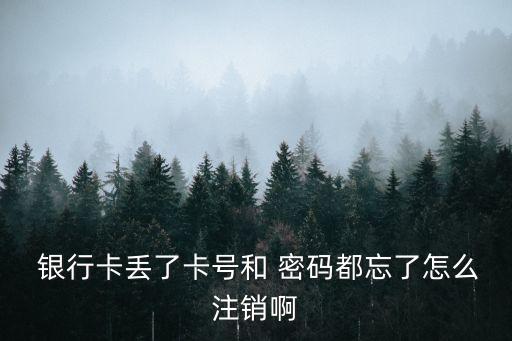 銀行賬戶忘記密碼能銷戶嗎,社?？ㄣy行賬戶忘記密碼怎么辦