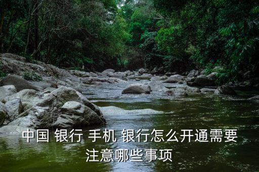 中國 銀行 手機(jī) 銀行怎么開通需要注意哪些事項(xiàng)