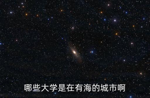 哪些大學是在有海的城市啊