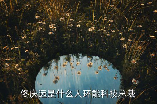 佟慶遠是什么人環(huán)能科技總裁