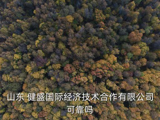山東 健盛國際經(jīng)濟技術合作有限公司可靠嗎