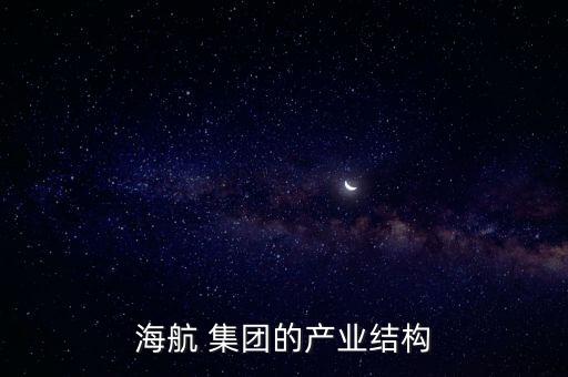 海航 集團的產(chǎn)業(yè)結(jié)構
