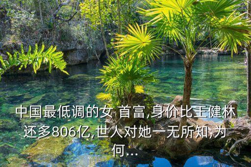 中國(guó)最低調(diào)的女 首富,身價(jià)比王健林還多806億,世人對(duì)她一無所知,為何...