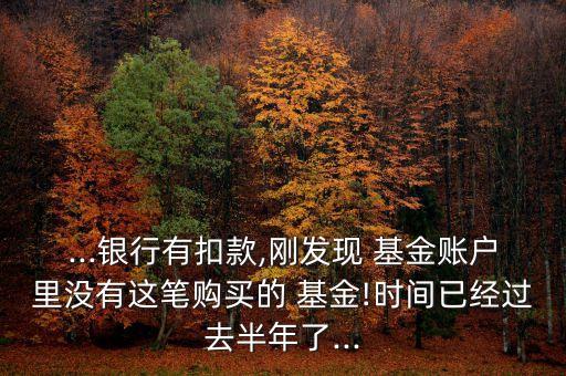 網銀里的基金沒有了,網銀證書沒有了怎么辦