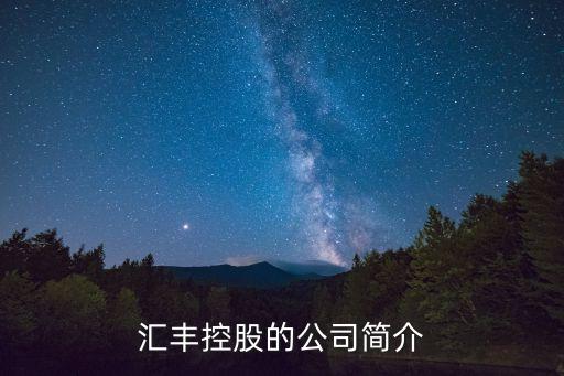 匯豐控股的公司簡(jiǎn)介