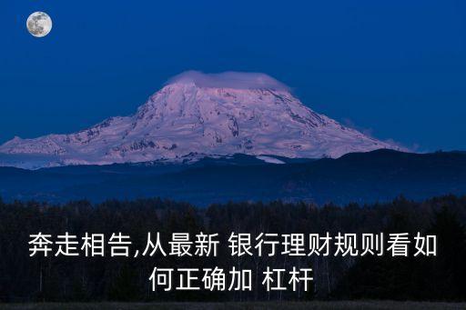 銀行落實(shí)去杠桿的措施