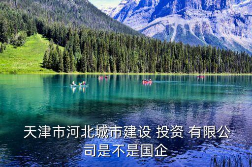  天津市河北城市建設(shè) 投資 有限公司是不是國企