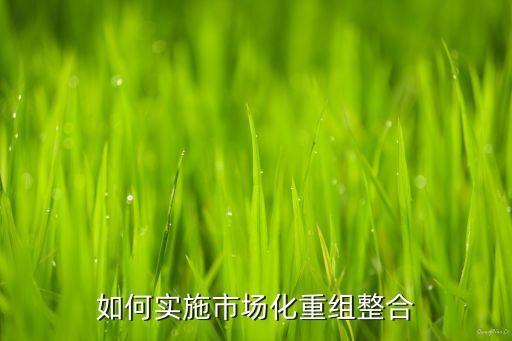 如何實施市場化重組整合
