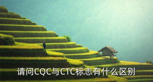 請(qǐng)問(wèn)CQC與CTC標(biāo)志有什么區(qū)別