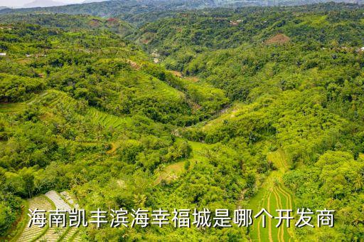 海南凱豐濱海幸福城是哪個(gè)開(kāi)發(fā)商