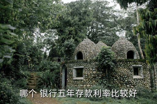 哪個 銀行五年存款利率比較好