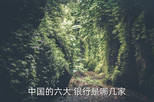 中國(guó)的六大 銀行是哪幾家