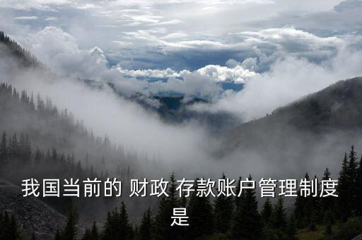 銀行財政存款
