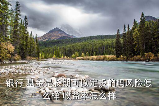 銀行 基金是長期可以定投的嗎風(fēng)險(xiǎn)怎么樣 收益率怎么樣