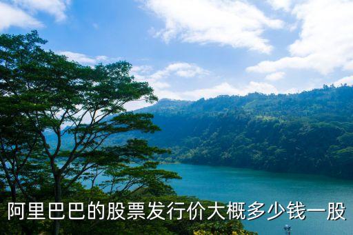 阿里巴巴的股票發(fā)行價(jià)大概多少錢(qián)一股
