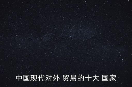 中國與多少個(gè)國家有貿(mào)易往來