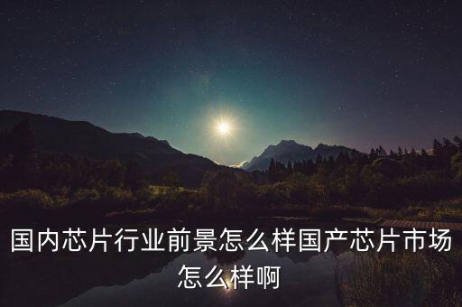 國內(nèi)芯片行業(yè)前景怎么樣國產(chǎn)芯片市場(chǎng)怎么樣啊