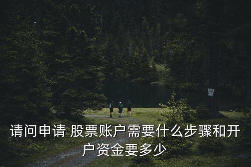 請(qǐng)問(wèn)申請(qǐng) 股票賬戶需要什么步驟和開(kāi)戶資金要多少